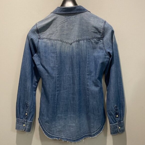 American Eagle Denim Shirt - Picture 7 of 16